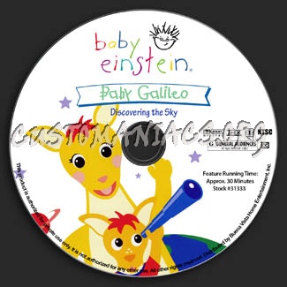 Baby Einstein: Baby Galileo: Discovering the Sky dvd label