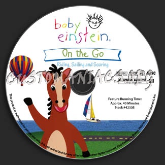 Baby Einstein: On the Go: Riding, Sailing and Soaring dvd label