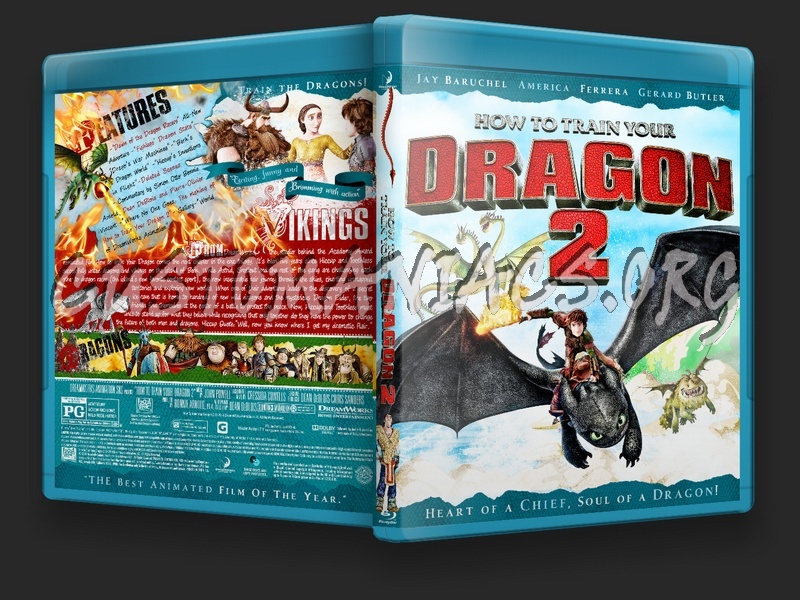 How To Train Your Dragon 2 blu-ray cover