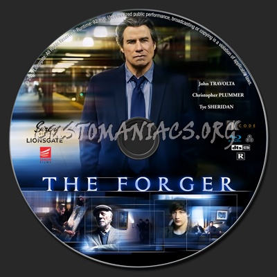 The Forger blu-ray label