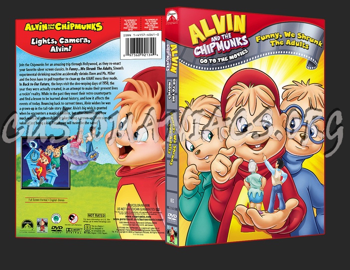 Alvin and the Chipmunks dvd cover