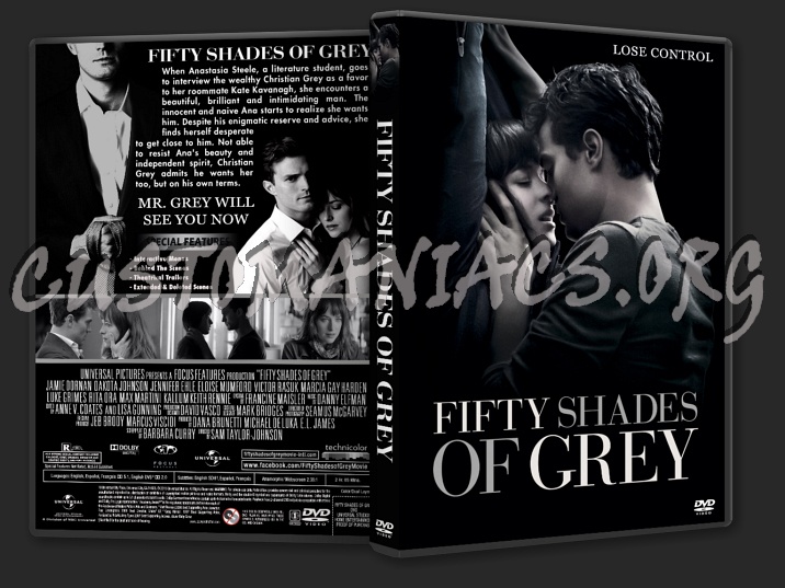 Fifty Shades of Grey dvd cover