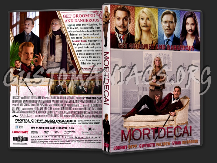 Mortdecai dvd cover