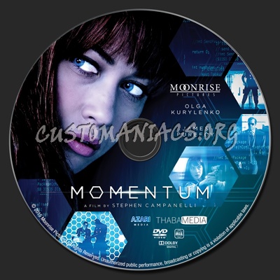 Momentum dvd label
