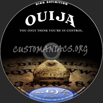 Ouija blu-ray label