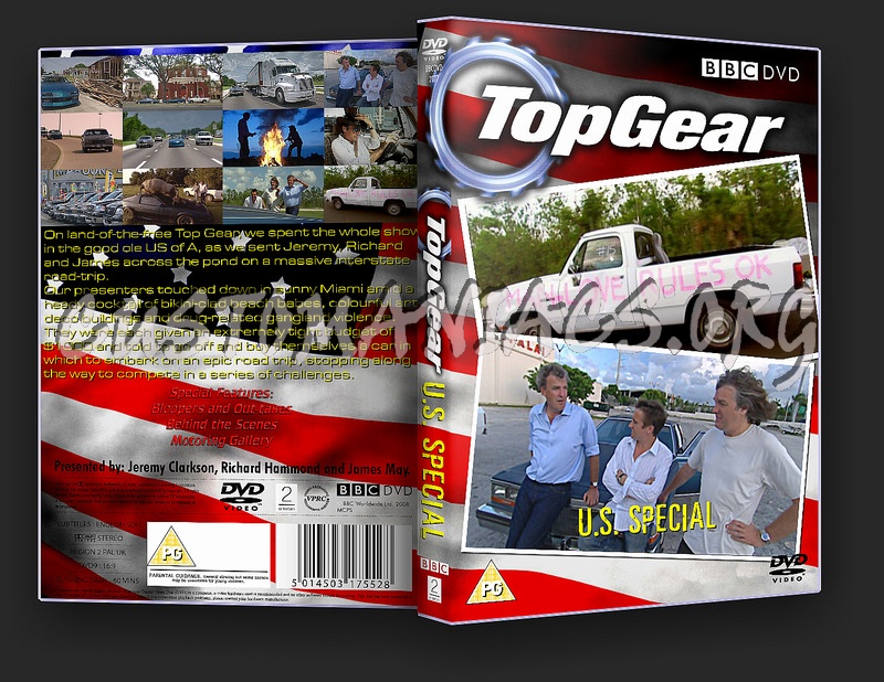 Top Gear U.S. Special dvd cover