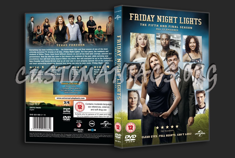 Friday Night Lights Season 5 dvd cover