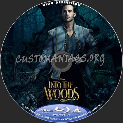 Into The Woods blu-ray label