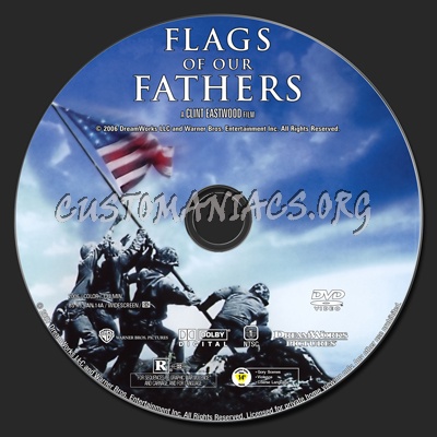 Flags Of Our Fathers dvd label