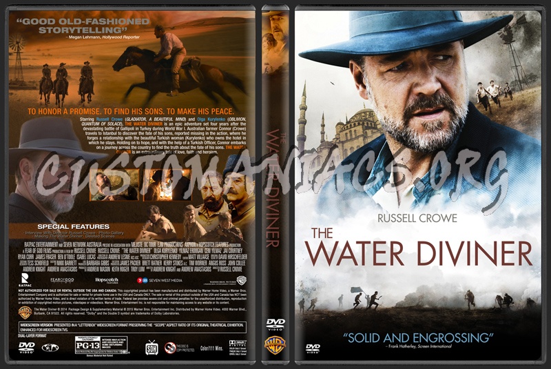 The Water Diviner dvd cover