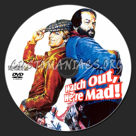Watch Out, We're Mad! dvd label