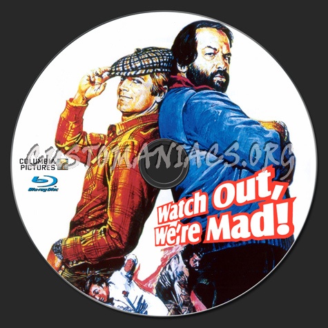 Watch Out, We're Mad! blu-ray label