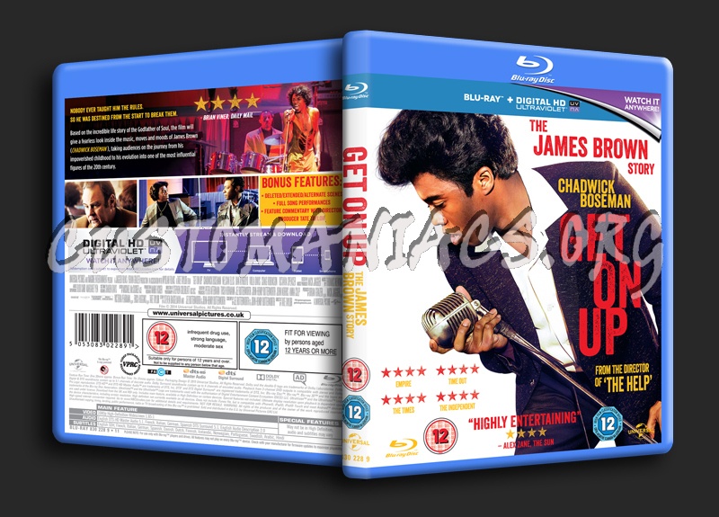 Get On Up blu-ray cover