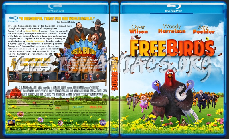 Free Birds blu-ray cover