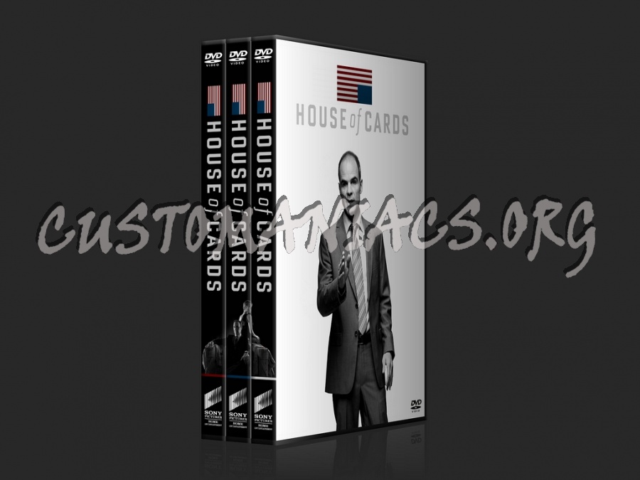 House of Cards (Seasons 1-3) dvd cover