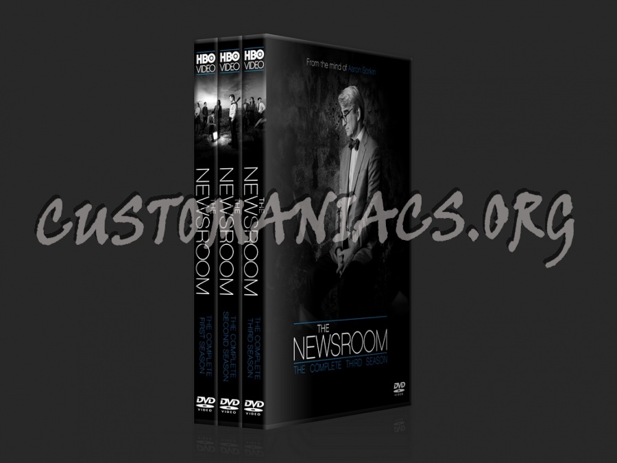 The Newsroom (Seasons 1-3) dvd cover