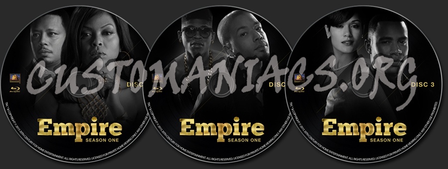 Empire - The Complete First Season blu-ray label