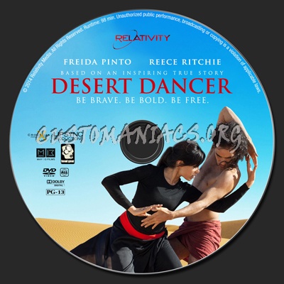 Desert Dancer dvd label