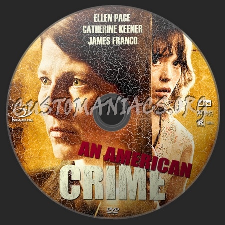 An American Crime dvd label