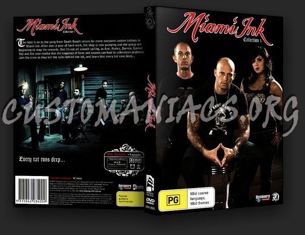 Miami Ink Collection 3 dvd cover