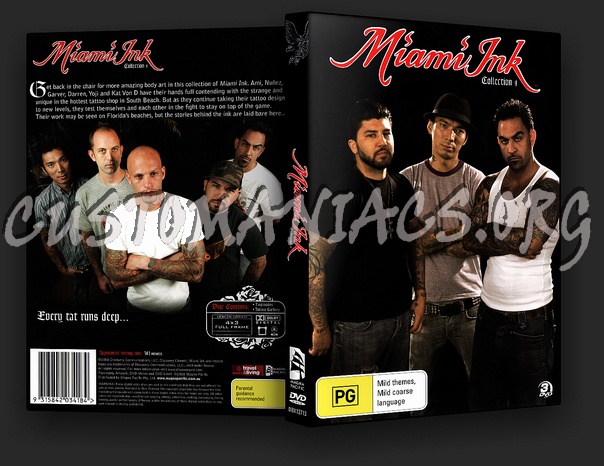 Miami Ink Collection 4 dvd cover