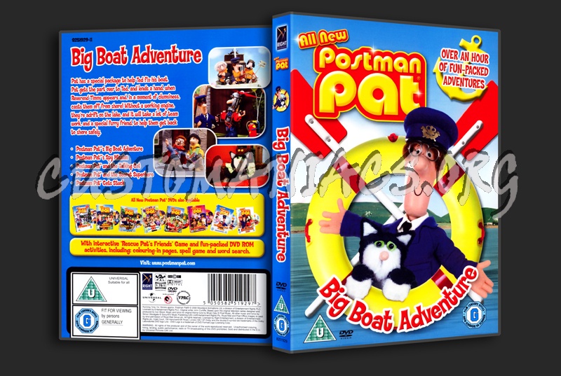 Postman Pat Big Boat Adventure dvd cover