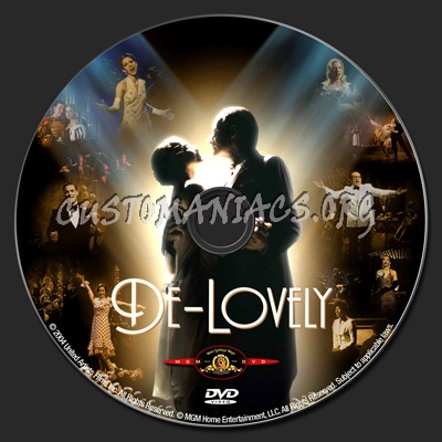 De-Lovely dvd label