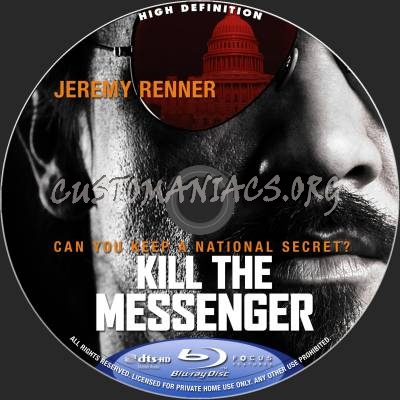 Kill The Messenger blu-ray label