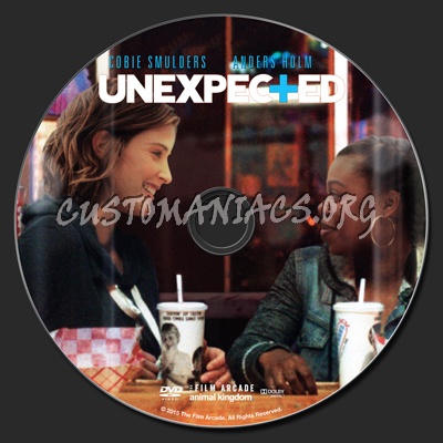 Unexpected (2015) dvd label