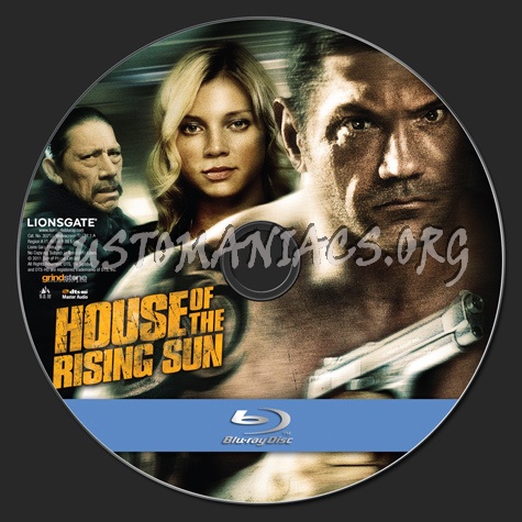 House of the Rising Sun blu-ray label