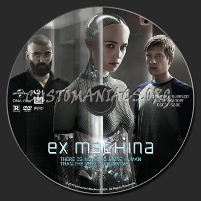 Ex Machina (aka Ex_Machina) dvd label