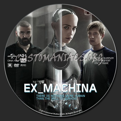 Ex Machina (aka Ex_Machina) dvd label