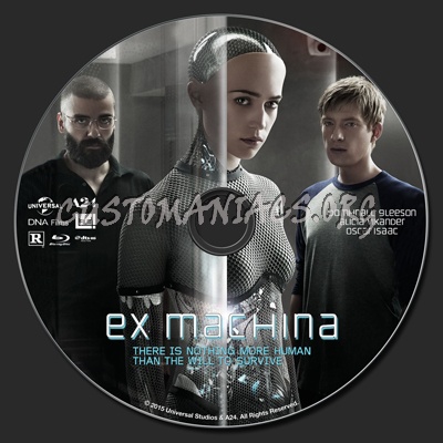 Ex Machina (aka Ex_Machina) blu-ray label