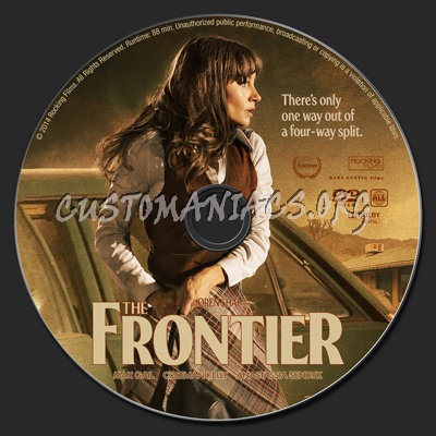 The Frontier dvd label