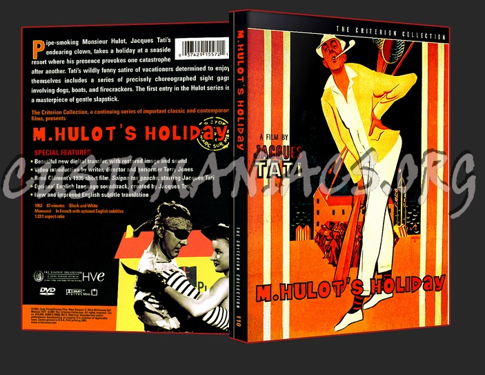 110 - M. Hulots Holiday dvd cover