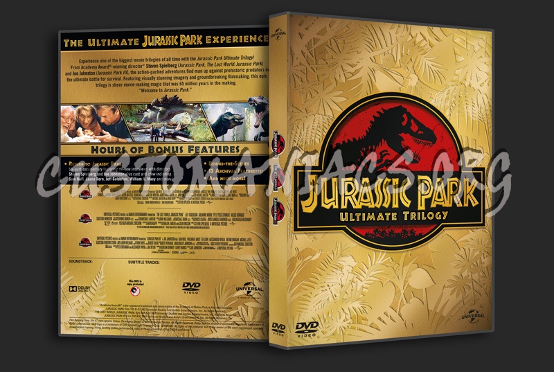 Jurassic Park Ultimate Trilogy dvd cover