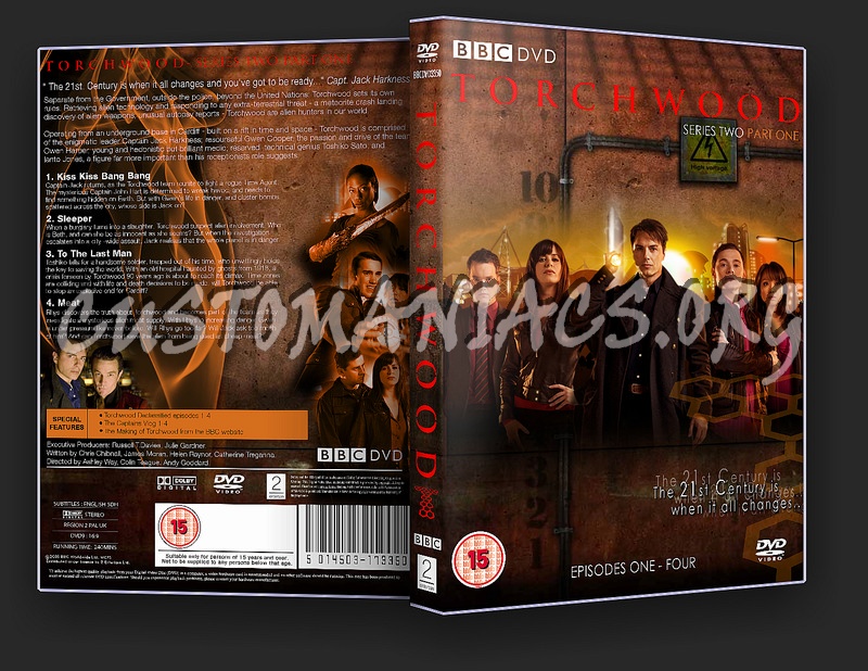 Torchwood Series 2 Part 1 dvd cover