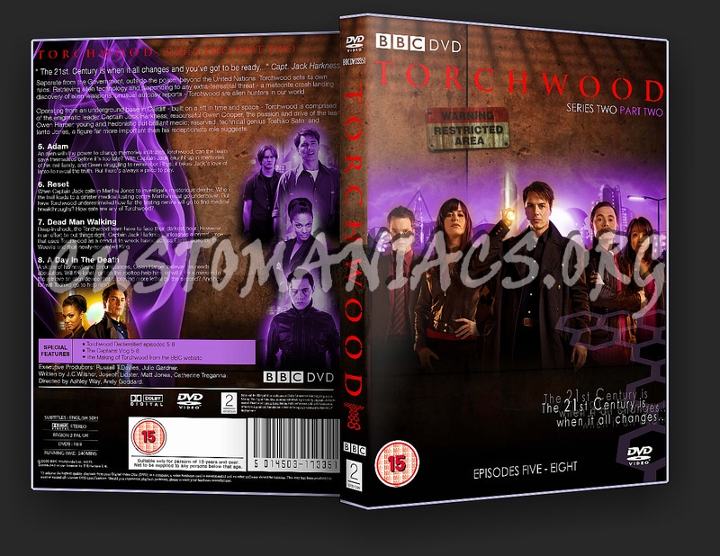 Torchwood Series 2 Part 2 dvd cover