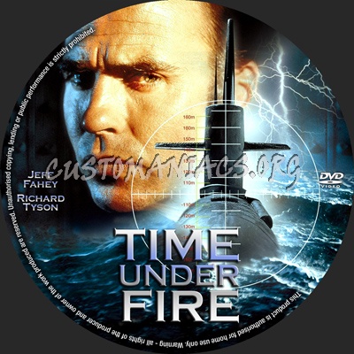 Time Under Fire dvd label