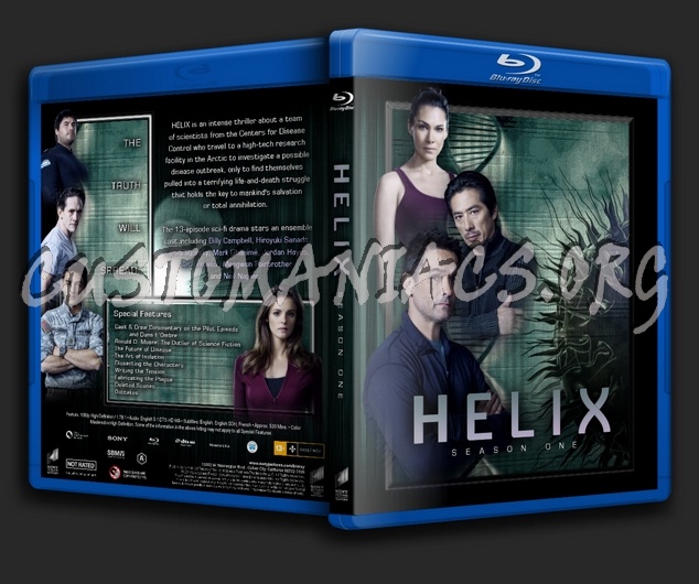 Helix - Season 1 blu-ray cover