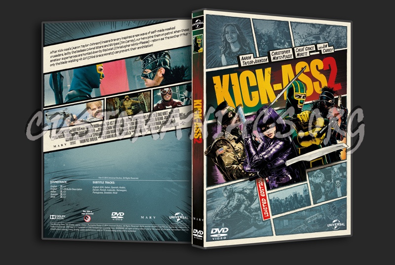 Kick-Ass 2 dvd cover