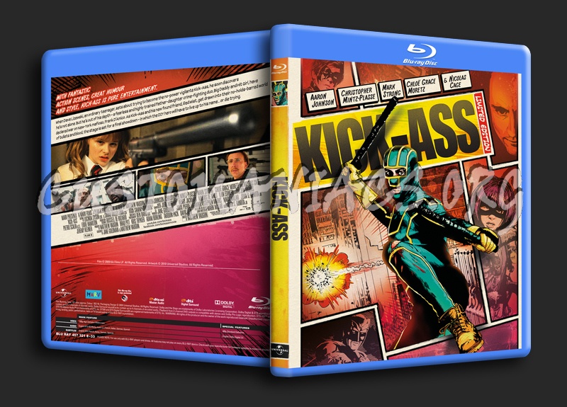 Kick-Ass blu-ray cover