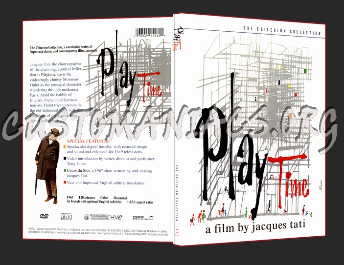 112 - Playtime dvd cover