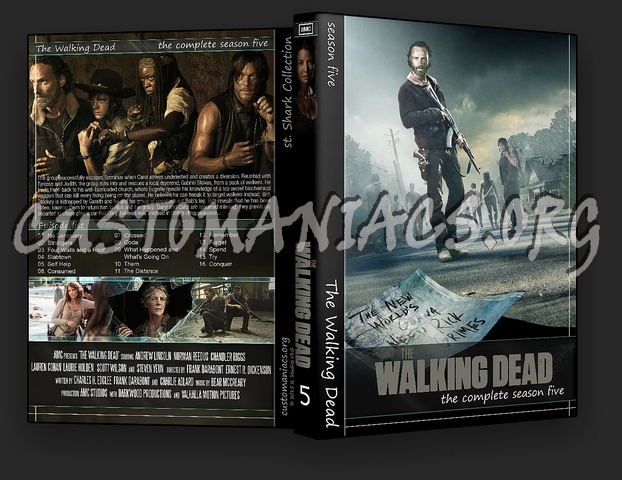 The Walking Dead Collection - SEASON 3 & 4 dvd cover
