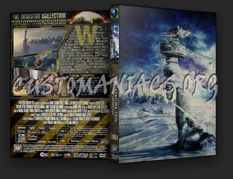 The Day After Tomorrow dvd cover