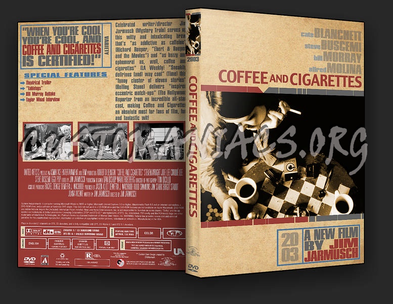 Coffee and Cigarettes dvd cover