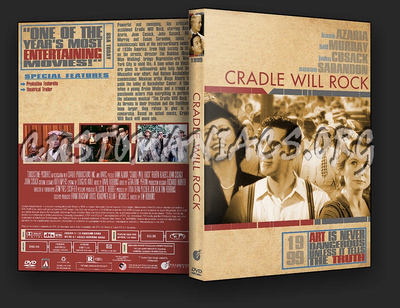 Cradle Will Rock dvd cover