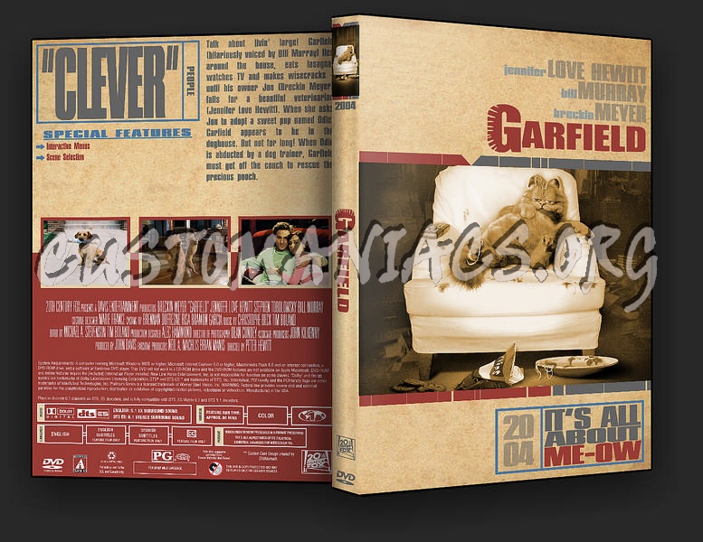 Garfield dvd cover