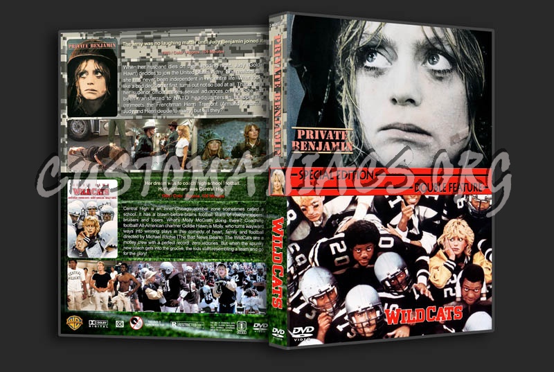 Private Benjamin / Wildcats Double dvd cover