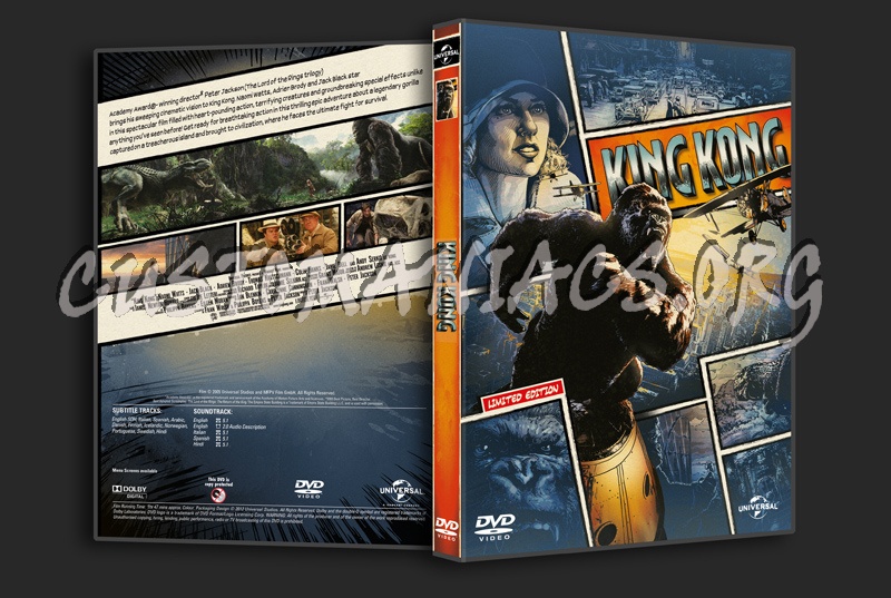 King Kong dvd cover